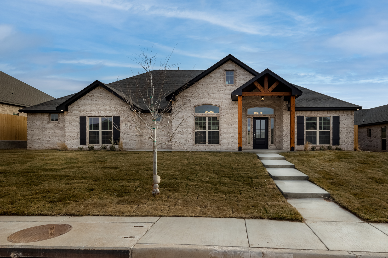 The Rachell Floor Plan Front Elevation