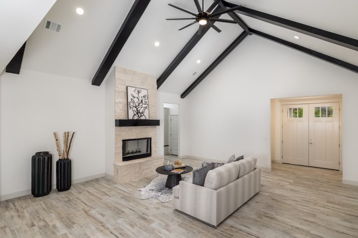 Living Room - The Penny Floor Plan by N&B Homes - Amarillo, Texas