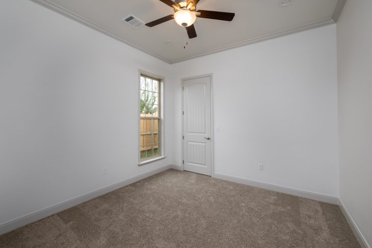 Guest Bedroom - The Penny Floor Plan by N&B Homes - Amarillo, Texas