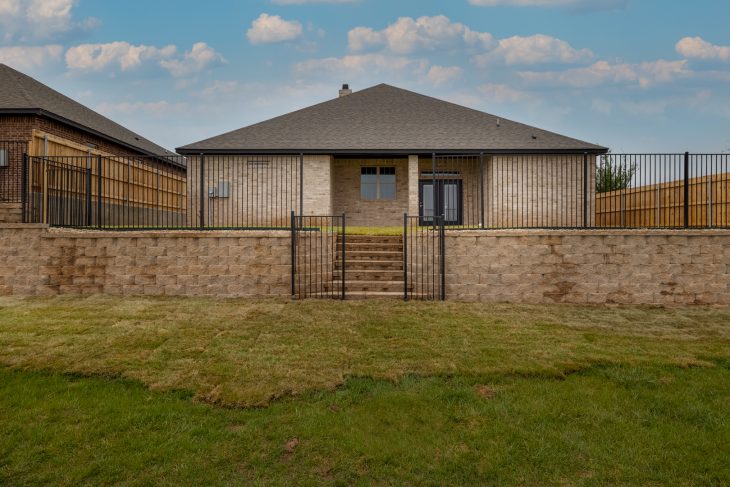 Axial Back Elevation - The Penny Floor Plan by N&B Homes - Amarillo, Texas